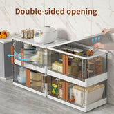 Collapsible Storage Bins with lids